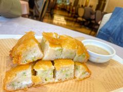 脆皮虾肉小棠菜-新南华大酒店(广中店)