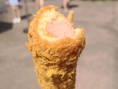玉米热狗-烘焙小餐车
