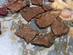 秘制香辣牛肉-胖记烤肉(江汉路店)