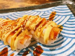 火炙虾手握-小川洋风料理(汉街店)