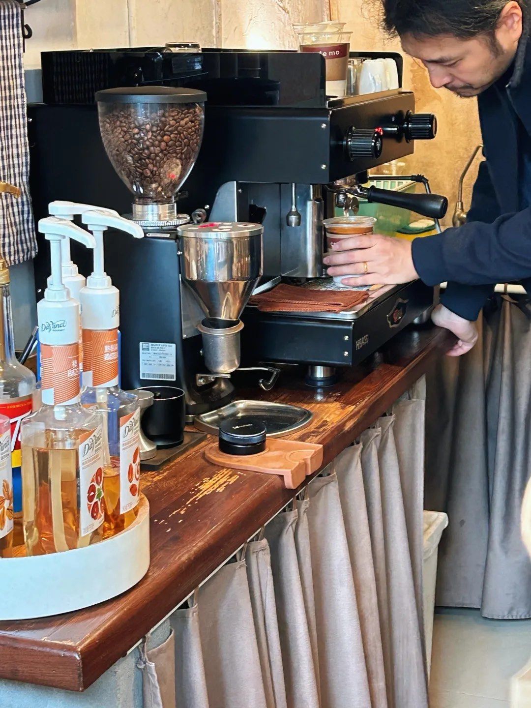 帅气的老板温柔的老板娘/咖啡人均只要15r