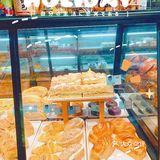 8分钟烘焙有点快，虎皮蛋糕卷，有点干。