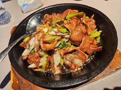 铁板葱爆脆舌-蟹榭·本帮江浙菜·蟹宴(五角场合生汇商场店)