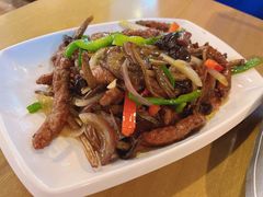 茶树菇牛柳-台北楚楚园馅饼粥(虹桥南丰城店)