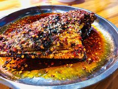 烤巴掌耗儿鱼-袁师傅烤肉(弹子石店)