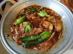 时蔬双冬面筋煲-老正兴菜馆(福州路店)