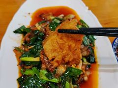蒜苗回锅肉-易老妈蹄花.特色川菜(人民公园总店)