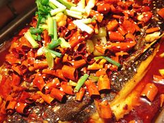 -探鱼·鲜青椒爽麻烤鱼(三水广场店)