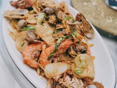 海鲜炒年糕-金海湾海鲜排档(朱家尖店)