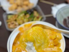 芒果芋圆牛奶绵绵冰-水牛奶皇后糖水铺