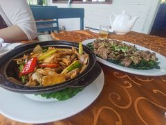 菜心干蒸牛肉丸-天然居(伦教店)