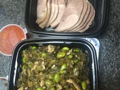 肉丝雪菜炒毛豆-丰收日·小海鲜·沪上家宴(顾村正大店)