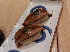 火炙鹅肝握寿司-柏鮨寿司.刺身.定食(米山町地中海店)