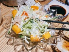 奇异果三文鱼沙拉-渔井食堂(新洲店)