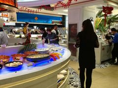 自助取餐区-阿尔卑斯比萨牛排火锅自助(喜悦汇店)