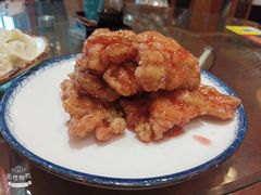 -东来菜馆•手抓海鲜家常菜•海鲜锅贴(鸽子窝店)