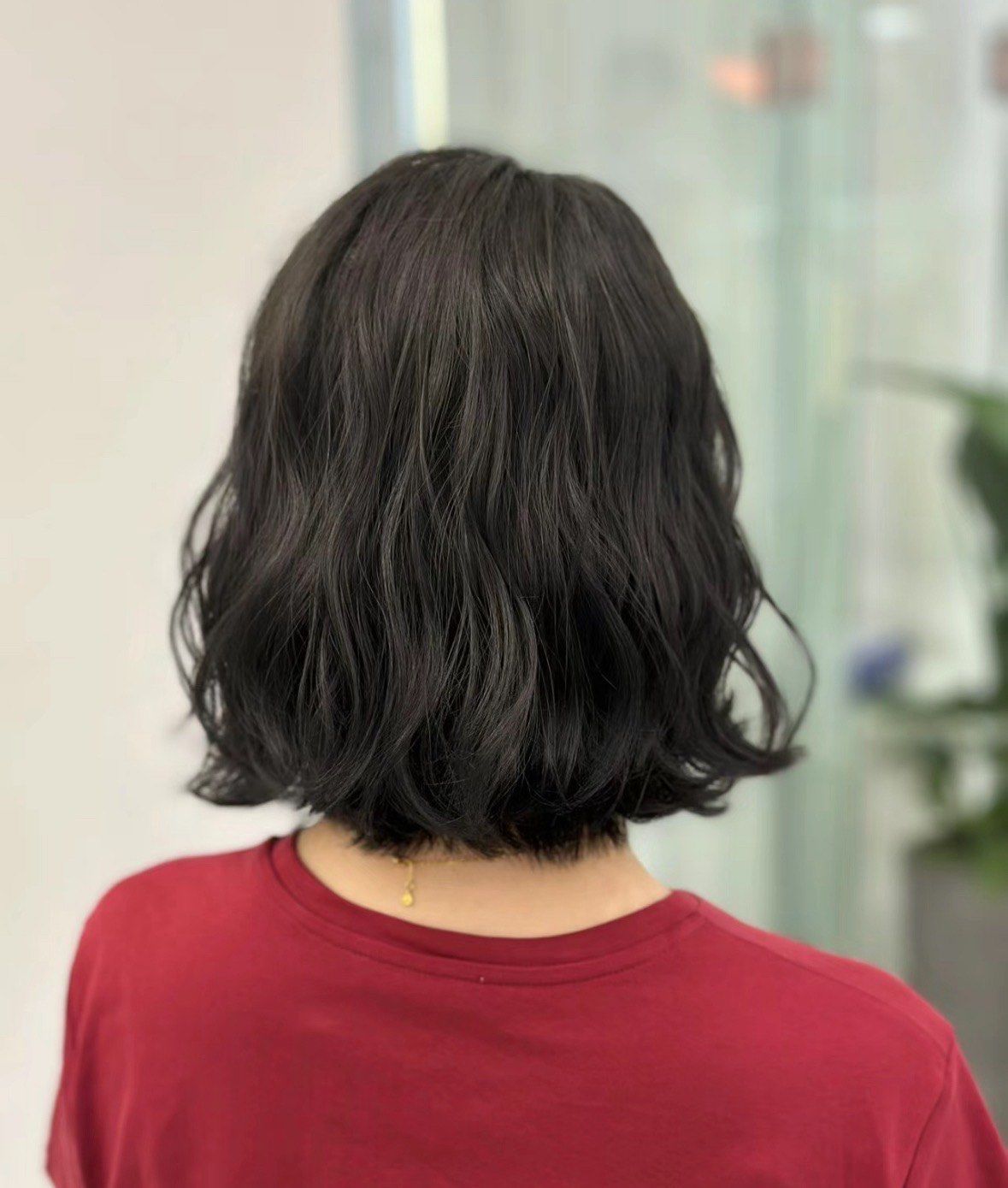 齐肩发烫发