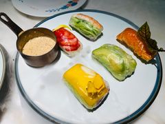 漫步花开彩虹卷-蜜桃花开·中西融合菜E&W(南长街店)