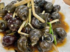 紫苏酸笋炒田螺-南记食粥坊·宵夜大排档(莲花总店)