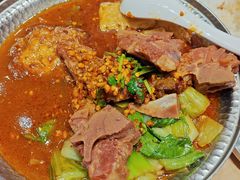 辣卤小骨四拼锅-喜家德虾仁水饺(浦东山姆店)