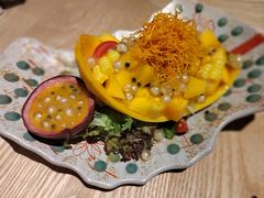 香芒百香果珍珠沙律-鸟山鸣·日料食堂(王府井店)