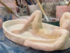 -馆陶手作坊DIY·陶艺·石塑粘土·石膏娃娃(车陂店)
