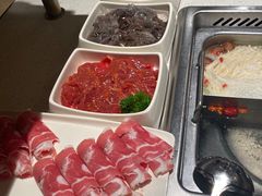 捞派滑牛肉-海底捞火锅(阅彩城店)