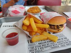 蘑菇牛肉汉堡-FATBURGER 特富客汉堡(外交公寓店)
