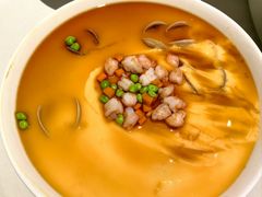 虾仁蒸蛋-钱塘花园·宁波菜