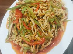 鱼香鸡丝-来顺成饭庄