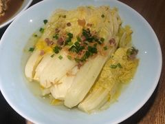风味干贝蒸娃娃菜-杭百味·大众精选杭帮菜(西湖音乐喷泉店)