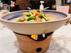 有机花菜炒腊肉-漢舍中国菜馆(889广场店)