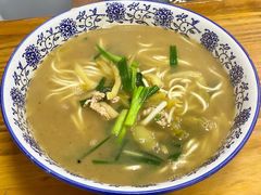 青菜肉丝面-复兴面王(河东路起源店)