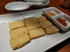 炸包浆豆腐配蘸水-云海肴·汽锅鸡·云南菜(美罗城店)