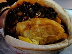 蛋菜夹馍-老马家马蓉蛋菜夹馍·腊牛肉夹馍(回民街店)