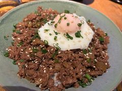 温泉蛋牛肉饭定食-Mr.Fish鱼鲜生海鲜放题(高德置地冬广场店)
