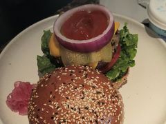 芝心牛肉汉堡-Lets burger非常汉堡·环球风味(蓝色港湾店)