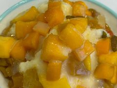 鲜芒果炼乳刨冰-梁子刨冰王&梁小糖(王顶堤店)