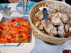 -蚝堡·生蚝海鲜烧烤物种起源•海肠捞饭(刘公岛店)