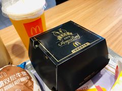 安格斯厚牛芝士堡套餐-麦当劳(顾村公园店)