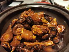 花菇煲狮头鹅掌翅煲-金海华·悦食东方(苏州中心商场店)