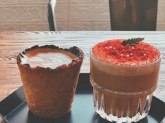 草莓缤纷拿铁-ChanDu躔度咖啡(灯塔店)