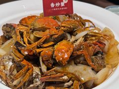 六月黄香炒蟹-周家二小姐的菜·扬州菜·香炒蟹·狮子头(江都金鹰店)