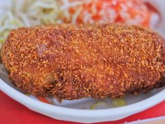 爆汁鸡排饭-北京大学-学五食堂