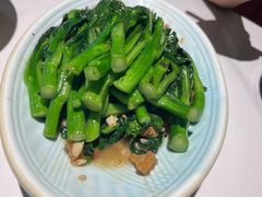 油渣炒菜心-秋色客家菜(南山店)