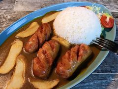 德式烤肠炸薯角咖喱-长勺子东南亚(街道口店)