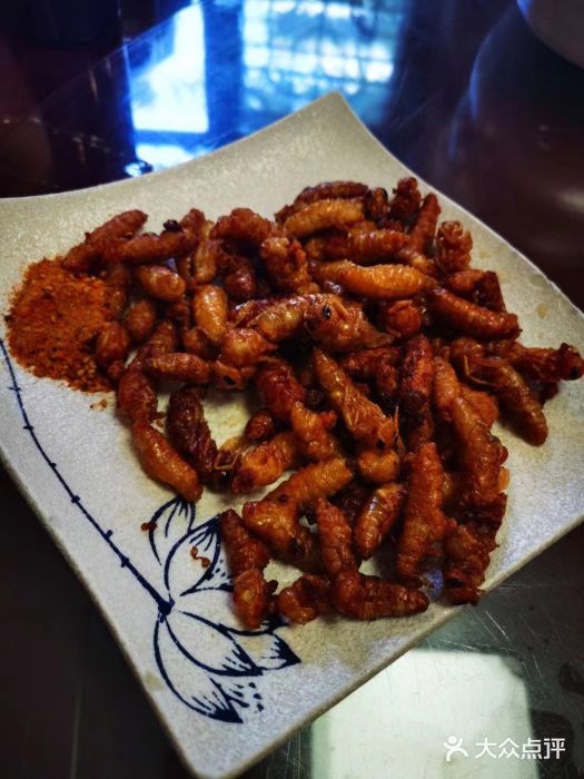 老张烤羊(王哥庄店)炸蜂蛹图片