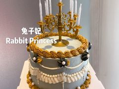 复古蛋糕-兔子妃私人定制蛋糕(城南花苑南区店)