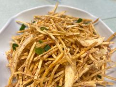 椒盐酥脆荔浦香芋丝-大师傅金奖啤酒鱼(阳光店)