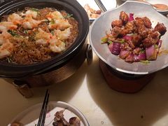 蒜香蜜汁排骨-绿茶餐厅(石家庄万象城店)